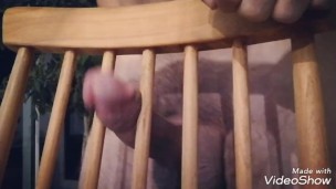 Rocking the chair - big cock fantasy masturbation