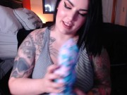Unboxing Video Bad Dragon Apollo Toy With Gaberiella Monroe SFW