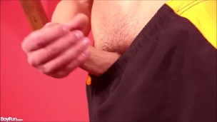 Roy Garrett Masturbate Uncut Cock