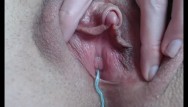 Male masturbation tampon Orgasm with tampons in my pussy