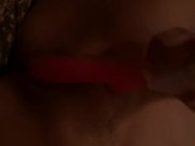 licking up my mess;) 3/16