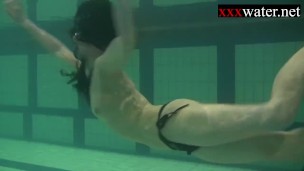 Underwater erotics and gymnastics