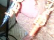 Electro my tiny penis plz comment humiliate it plz