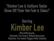 Kimber Lee & Ashlynn Taylor Show Off Their Hot Feet & Soles! 1/16