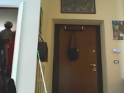 hot maid while vacuumin'