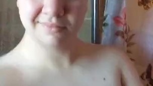 TRANSGENDER FEMALE TO MALE SHOWER TEASE