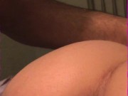 Best NOISY SMACKING FUCK while her butt wobbles,holding tight.