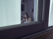 Spy On Me (voyeur panty stuffing and masturbation) 4/16