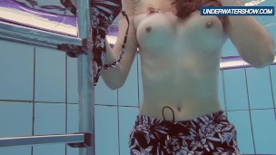 Amateur Lastova continues her swim