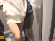 Public sex - Horny fit feen fucked in the fitting room. Mia Bandini 1/16