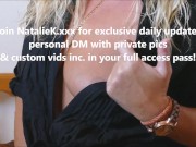 NatalieK xxx porn BlackFriday models centro sexy in black lingerie