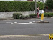 Bound chubby Britt toyed while fucked by dom 5/16