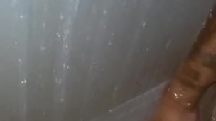 masterbating in the shower