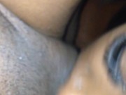 Fem eating her stud girlfriend pussy 15/16