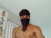 DaDick Working Out To Porn Scene #1