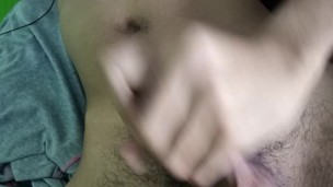 Asian Skinny Guy Masturbating with Tight Ass