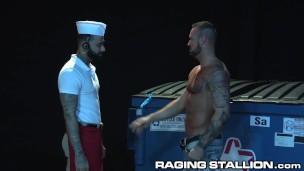 Well Built Rikk York Face and Ass Fucked by Michael Roman