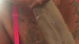 Deep throat COCK TEASE