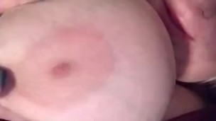 Watch me lick my titties