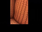 Big tit blonde pussy play in fishnets moaning 16/16