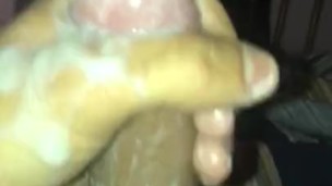 Messy cumshot