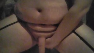 teasing of me me having fun with a 7inch dildo
