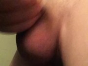 Horny boy rubs and beats his juicy cock