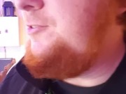 Owner of cafee fucks himself in public full of people 1/16