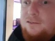 Owner of cafee fucks himself in public full of people 2/16