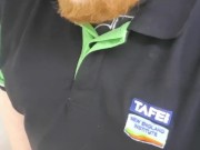 Owner of cafee fucks himself in public full of people 5/16