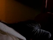 Curvy teen gets fucked and masturbates while family is home