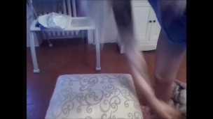 spit on my beautiful feet