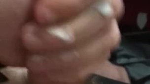 Teen boy jerking big cock
