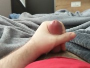 Quick masturbation session after 3 days of edging