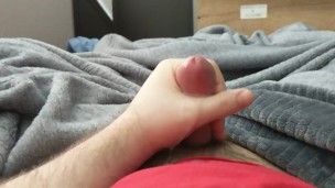 Quick masturbation session after 3 days of edging