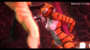 Archived - Master Tigress x Horse Stripper