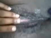 Up close with that fat hairy pussy. Cum with me