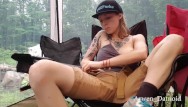 Camp motorcycle summer teen - Public masturbating camping