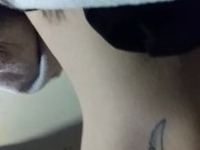 My step brother fucks me so hard with black cock