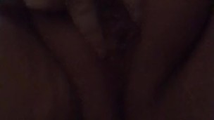 Playing with my pussy hard and wet