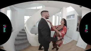 VRHUSH Romi Rain fucked while her husbands away