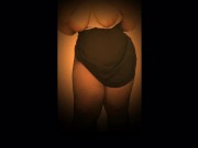 Big tit and booty blonde showing off curves in striptease 7/16