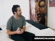 Step Mom Milf Julia Ann Gets A Load On Her Face By Step Son! 4/16