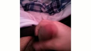 Woke up with morning wood so jack off till I cum