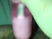 Playing with my toy 10/16