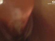 close up dildo wall fuck