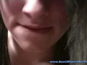 Braces Wearing Teen Melody Gives Her Perverted Stepdaddy A Nude Lap Dance!! 16/16