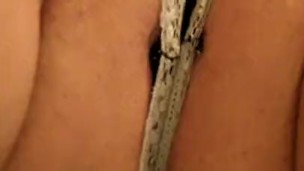 Panty tease