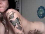 Bent over fingering my ass