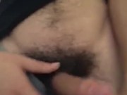 Jerking off in Kitchen